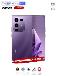 Infinix Note 50 Pro - 12GB RAM - 256GB Storage - PTA Approved - 12 Months Warranty - Purple - The Original Bro Mobiles - TOB37